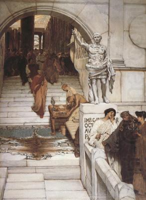 An Audience at Agrippa's (mk23), Alma-Tadema, Sir Lawrence